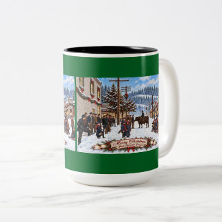 Merry Christmas Cup from Sumpter Oregon