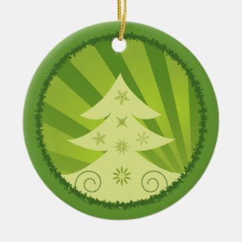 Merry Christmas Custom Ornament by EveStock at Zazzle