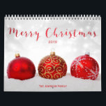 Merry Christmas Custom Photo Calendar 2019<br><div class="desc">In Merry Christmas Custom Photo Calendar 2019 (January - December) you can find a lot of pictures of cute kids and their families. But you can easily replace these photo with your and make your unique and special calendar with your kids, family members or anything you love the most. United...</div>