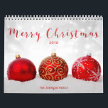 Merry Christmas Custom Photo Calendar 2019<br><div class="desc">In Merry Christmas Custom Photo Calendar 2019 (January - December) you can find a lot of pictures of cute kids and their families. But you can easily replace these photo with your and make your unique and special calendar with your kids, family members or anything you love the most. United...</div>