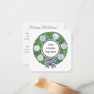 Merry Christmas Customer Appreciation Coupon Code Note Card