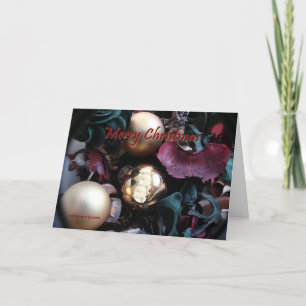 Merry Christmas - Customizable Card