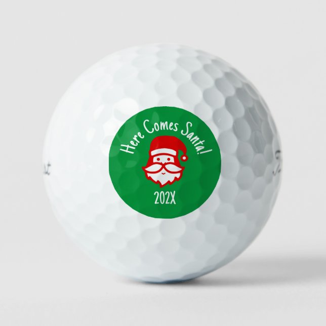Merry Christmas Customized Golf Ball (Front)
