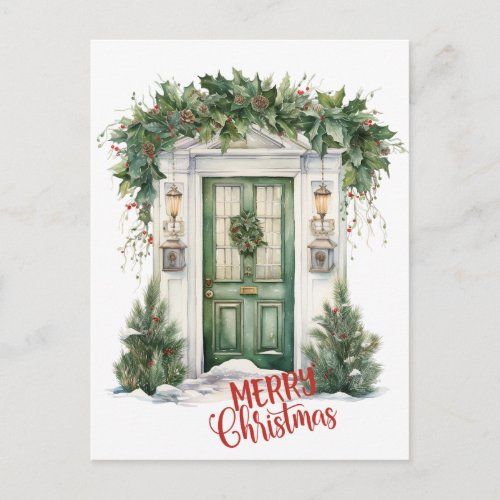 Merry Christmas _ Cute Christmas Home Postcard