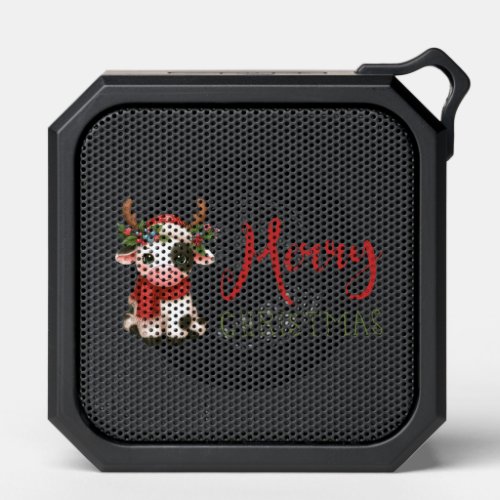 Merry Christmas cute cow  Bluetooth Speaker