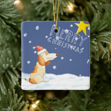 Merry Christmas - Cute Dog