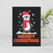 Merry Christmas Cute Penguin (Standing Front)
