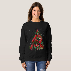 Merry Christmas Cutest Cardinal Bird Lovers Xmas Sweatshirt