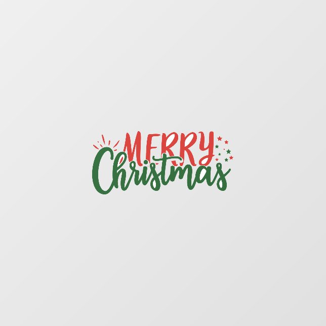 Merry Christmas Cutout (Front)