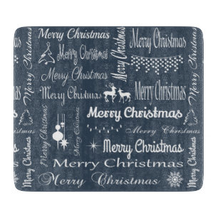 Merry Christmas Cutting Board