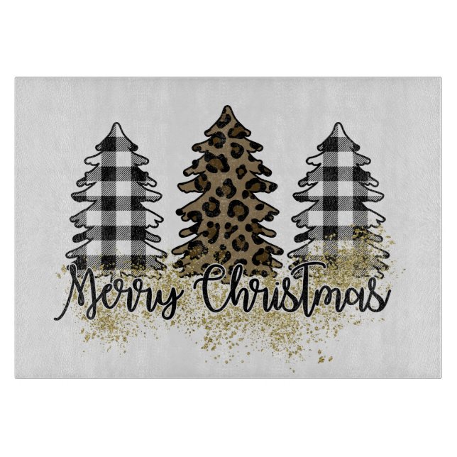Merry Christmas Cutting Board (Front)