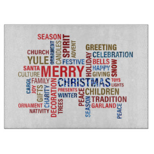 Merry Christmas Cutting Board