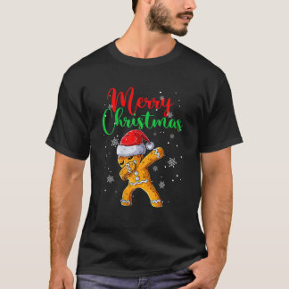 Merry Christmas Dab Gingerbread Xmas Christmas Coo T-Shirt