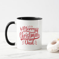 Merry Christmas Dad Family Photo