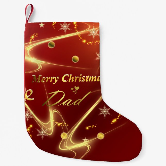 merry christmas dad stocking (Front)