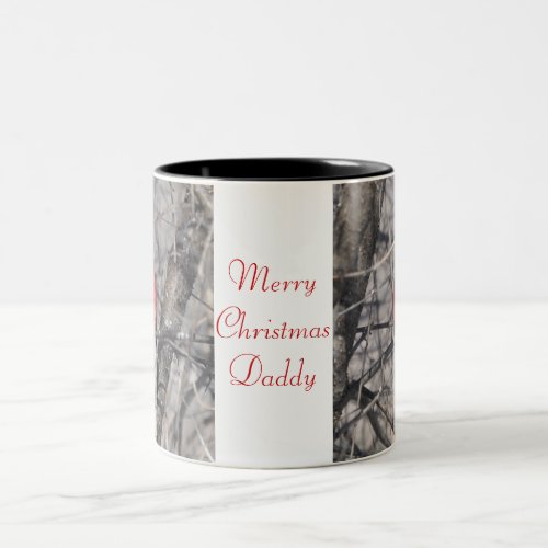 Merry Christmas Daddy Two_Tone Coffee Mug