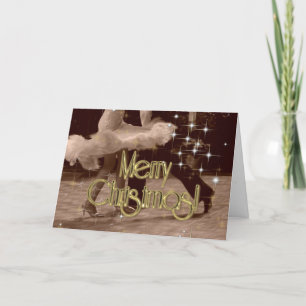 Merry Christmas Dancers PERSONALIZED Holiday Card