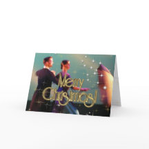 Merry Christmas Dancers PERSONALIZED