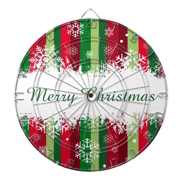 Merry Christmas Dart Board (Front)