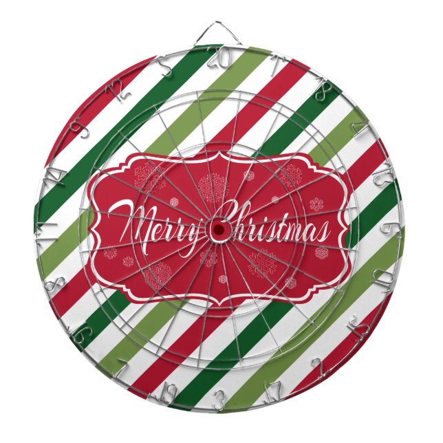 Merry Christmas Dart Board (Front)