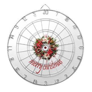 merry christmas dart board