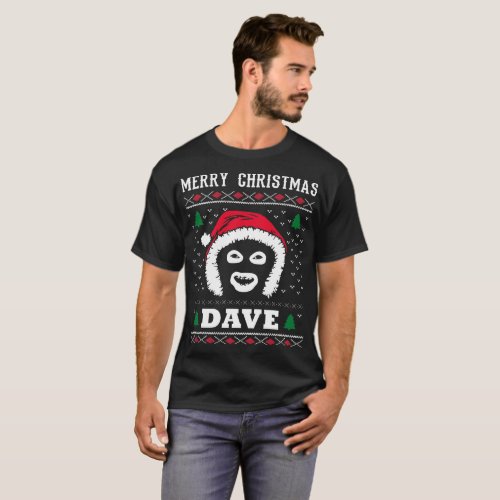 Merry Christmas Dave League Of Gentlemen T_Shirt