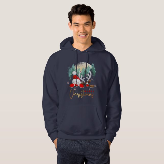 Merry Christmas Day | Men's Hoodie (Front Full)