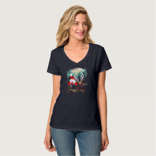 Merry Christmas Day Women's V-Neck T-Shirt
