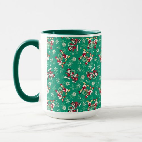 Merry Christmas  Deck the Halls Mickey  Donald Mug