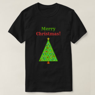"Merry Christmas!" + Decorated Christmas Tree T-Shirt