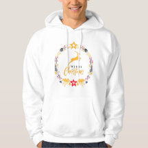 Merry Christmas Deer Elegant Rustic Flat
