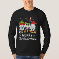 Merry Christmas Dentist Teeth Santa Dental Elf Sno