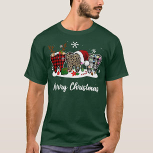 Merry Christmas Dentistth Santa Hat 3 T-Shirt