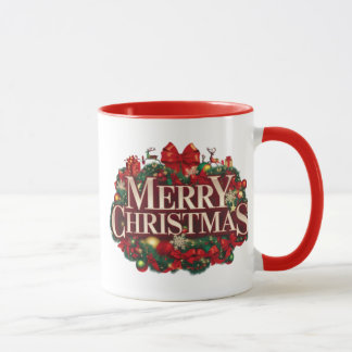 Merry Christmas Design Cup