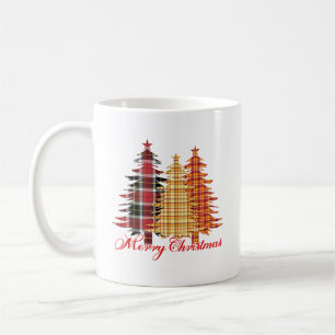 Merry Christmas design with seamless patterns Coffee Mug