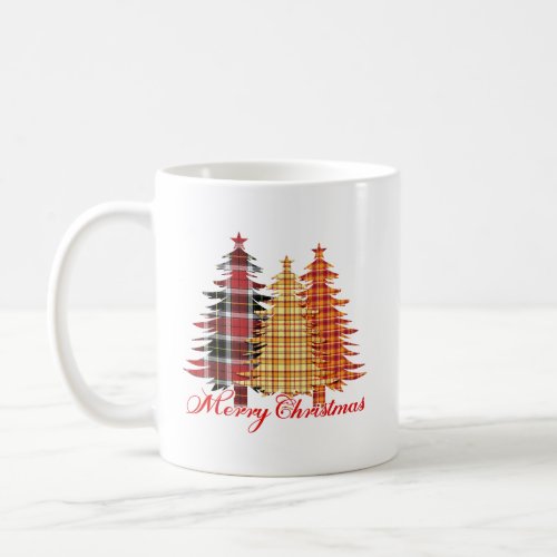 Merry Christmas design with seamless patterns Coffee Mug