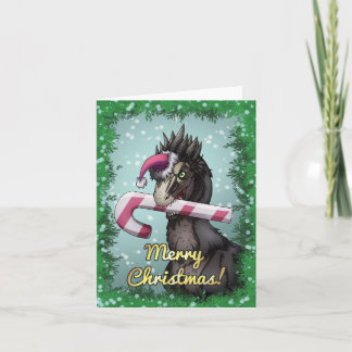 Merry Christmas Dinosaur Card