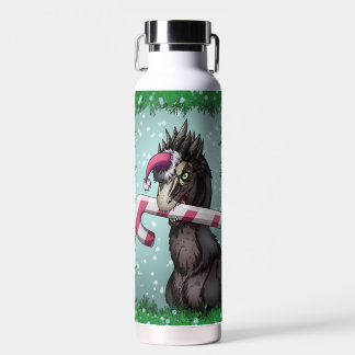 Merry Christmas Dinosaur Water Bottle