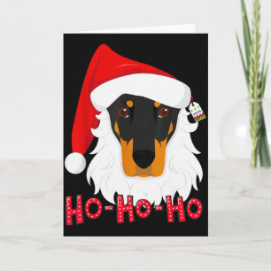 Merry Christmas Doberman Dog Tshir Xmast Card