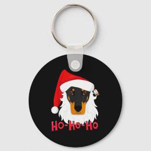Merry Christmas Doberman Dog Tshir Xmast Keychain