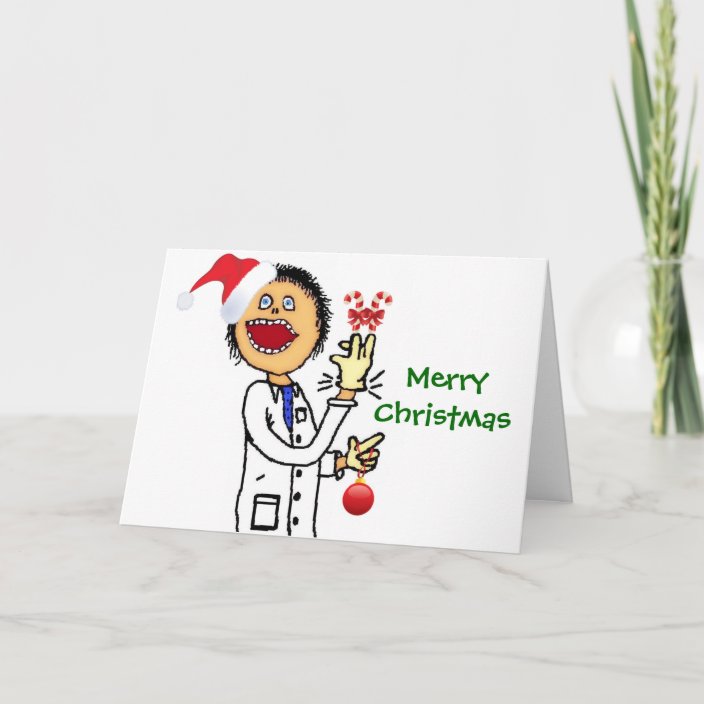 Merry Christmas Doctor Holiday Card