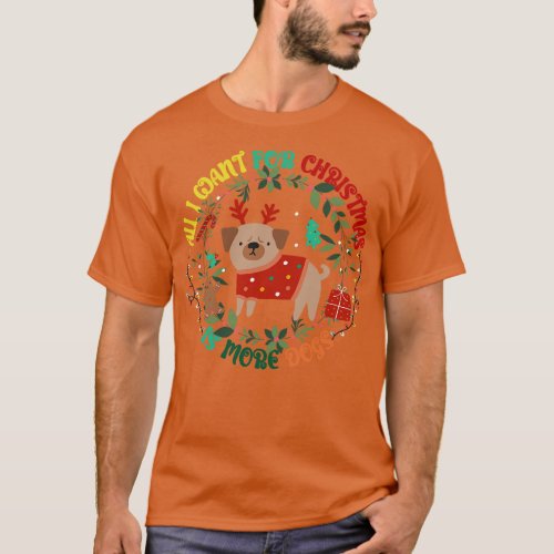 Merry Christmas Dog T_Shirt