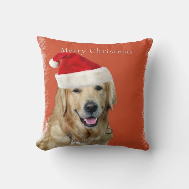 Merry Christmas Doggy Cushion (Front)