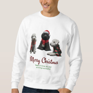 Merry Christmas Dogs Sweatshirt