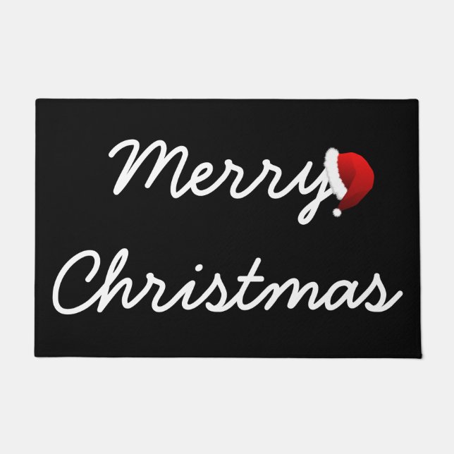 Merry Christmas Door Mat (Front)