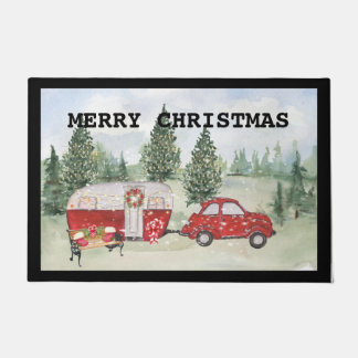 Merry Christmas Door Mat
