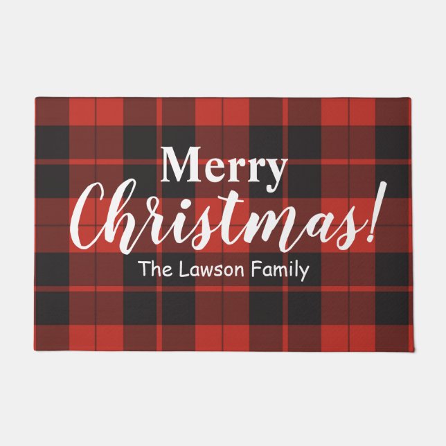 Merry Christmas  Doormat (Front)