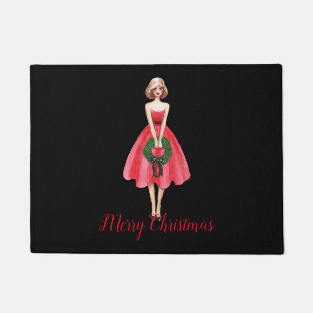 Merry Christmas Doormat (Front)