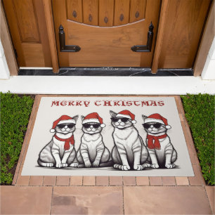 MERRY CHRISTMAS DOORMAT
