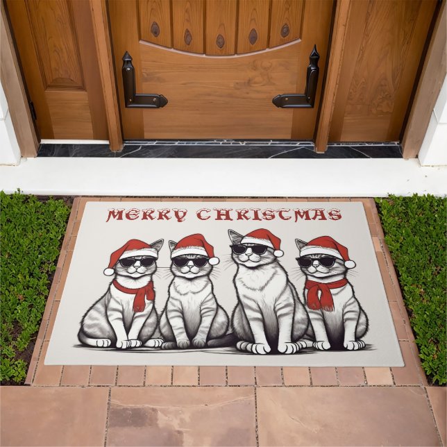 MERRY CHRISTMAS DOORMAT (Outdoor)